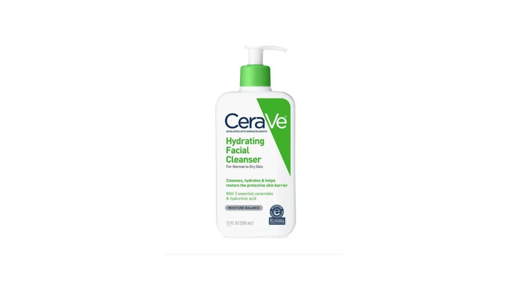 CERAVE- hydrating facial cleanser